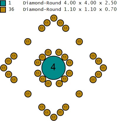 PRECIOUS EMERALD PENDANT 3D PRINTABLE MODEL  3D print model_6