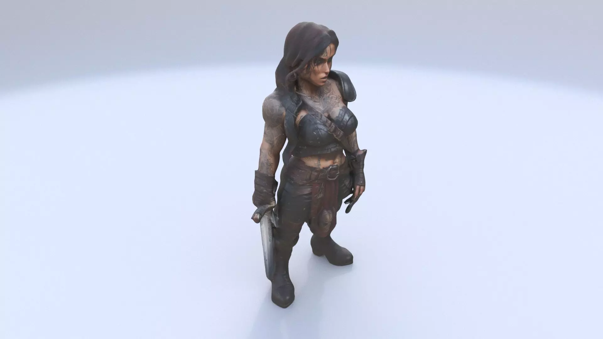 Ironclad Pirate Vixen 3D model
