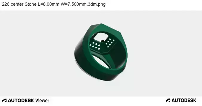 EMERALD FORTRESS RING