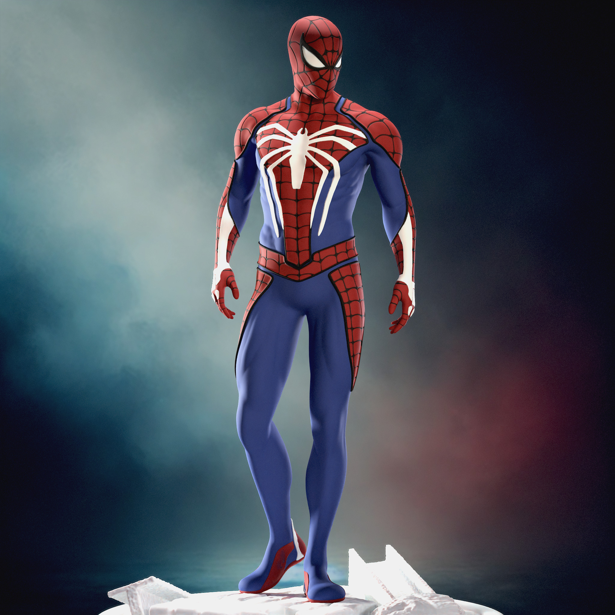 Spiderman 3D print model_1