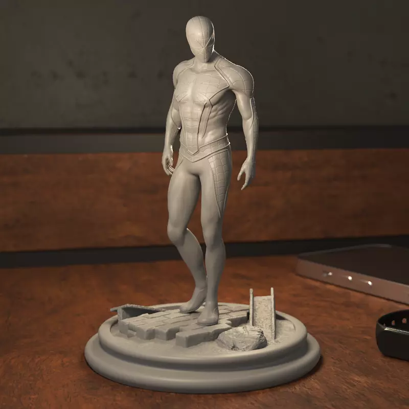 Spiderman 3D print model_0