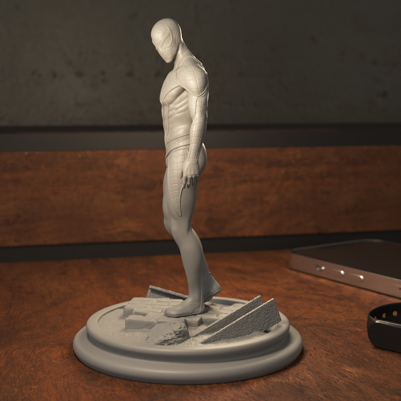 Spiderman 3D print model_4