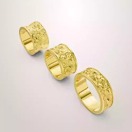 texture Engagement ring 