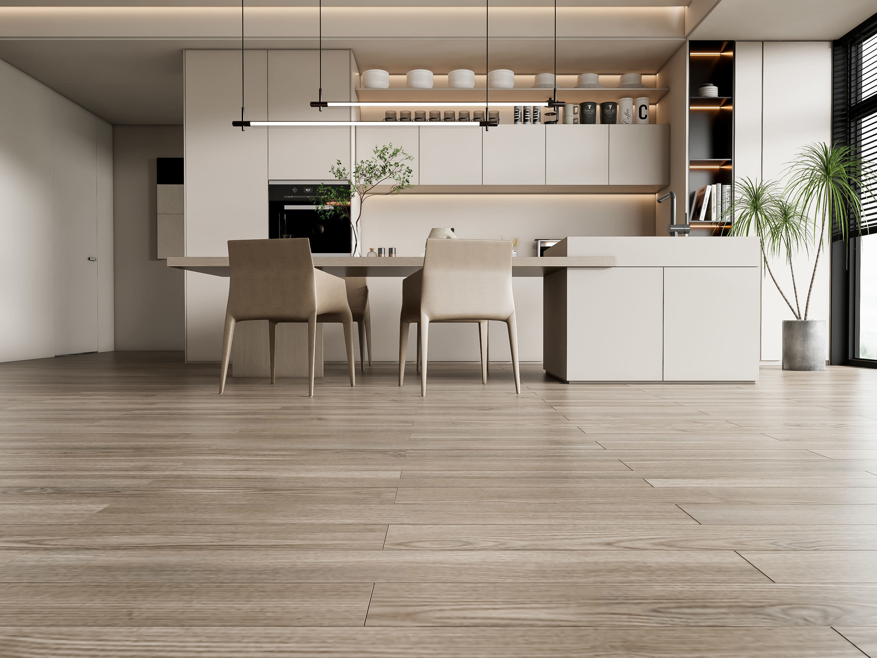 Kitchen Modern interior 85 3D model_10