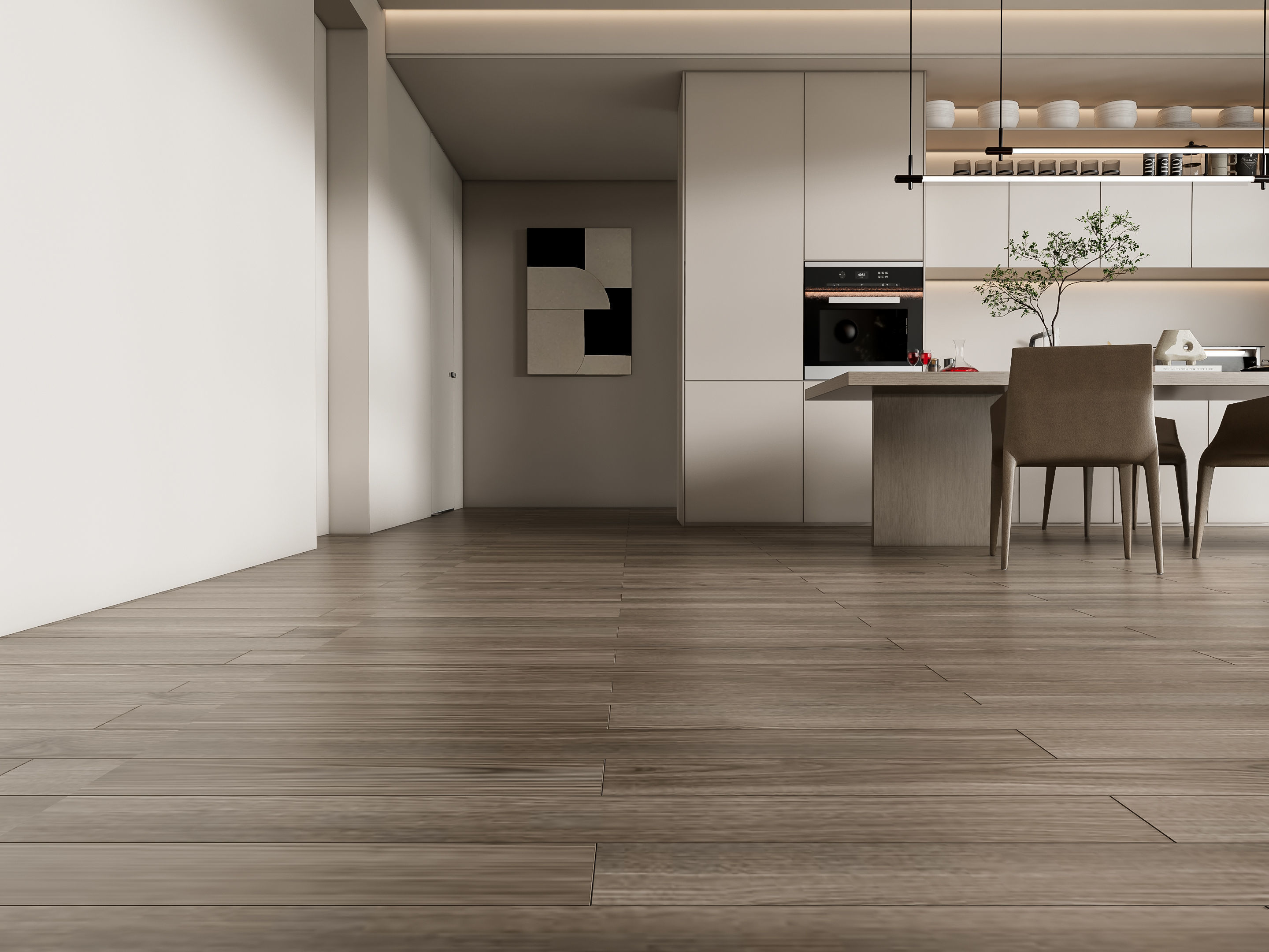 Kitchen Modern interior 85 3D model_11