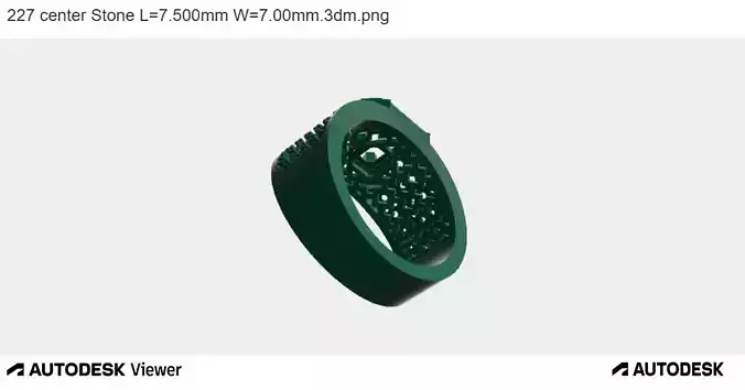 WIDE BAND SOLIATIRE PRONG RING 3D print model