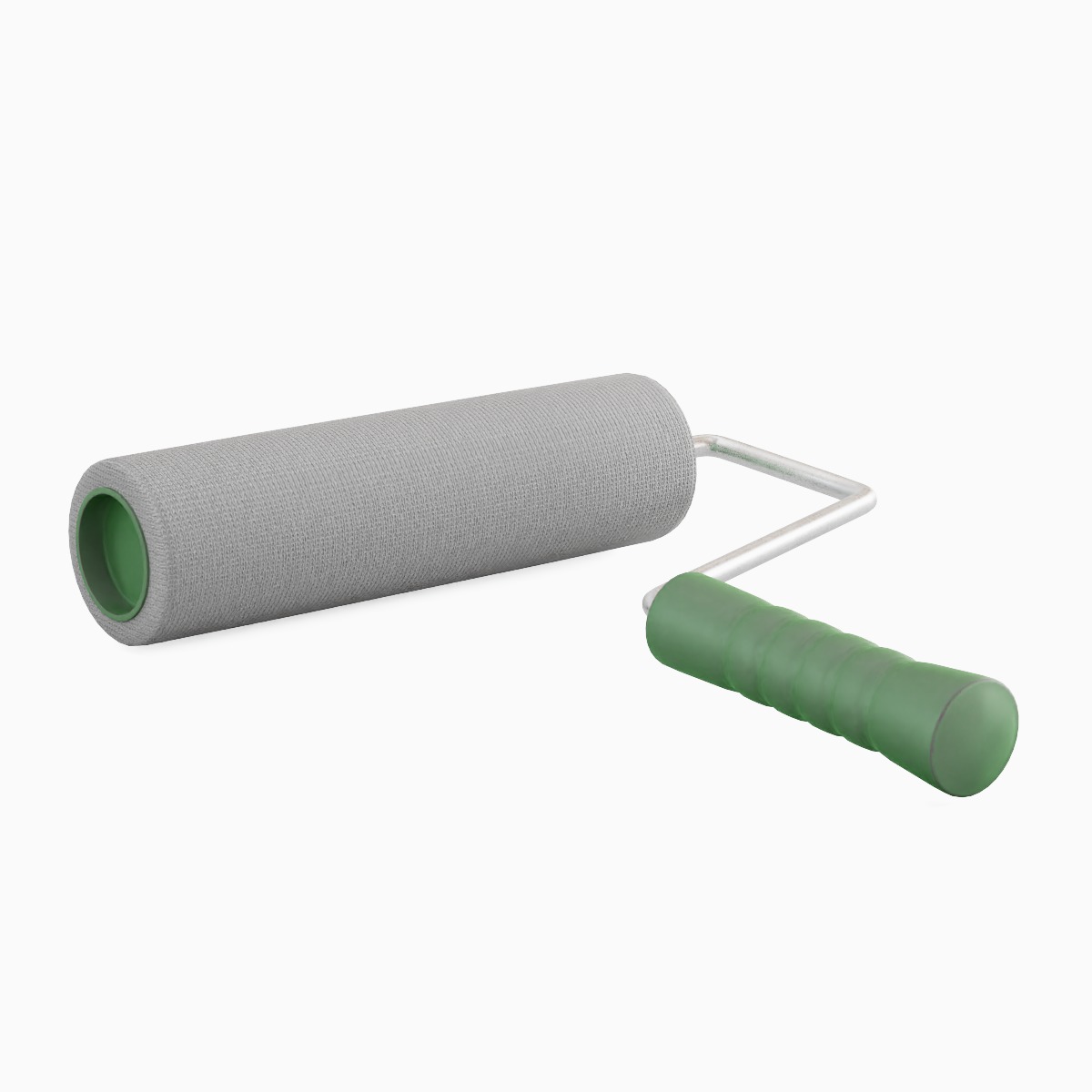 Paint Roller 01 Low-poly 3D model_2