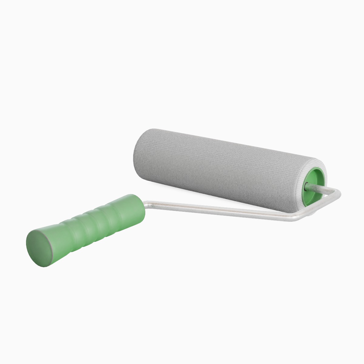 Paint Roller 01 Low-poly 3D model_3