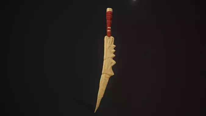 skeletal Bone sword