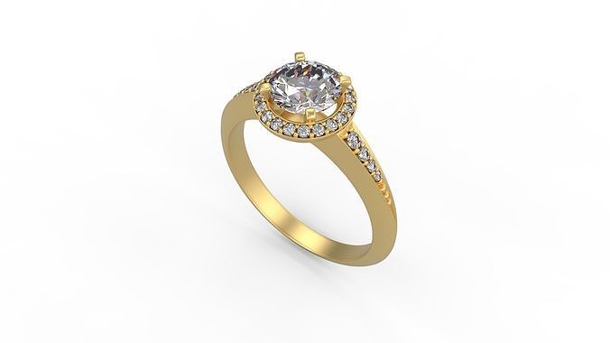Woman Solitaire 1541 3D print model