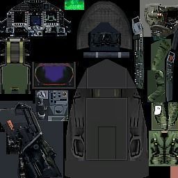 Fighter Jet 3D Model Low-poly 3D model_13