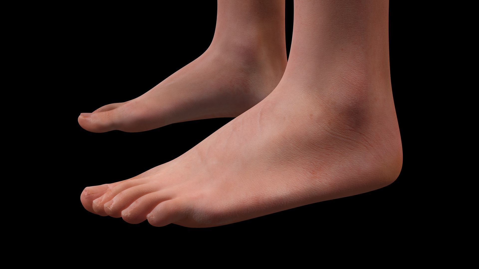 Realistic 3D Police Officer Model Low-poly 3D model_11