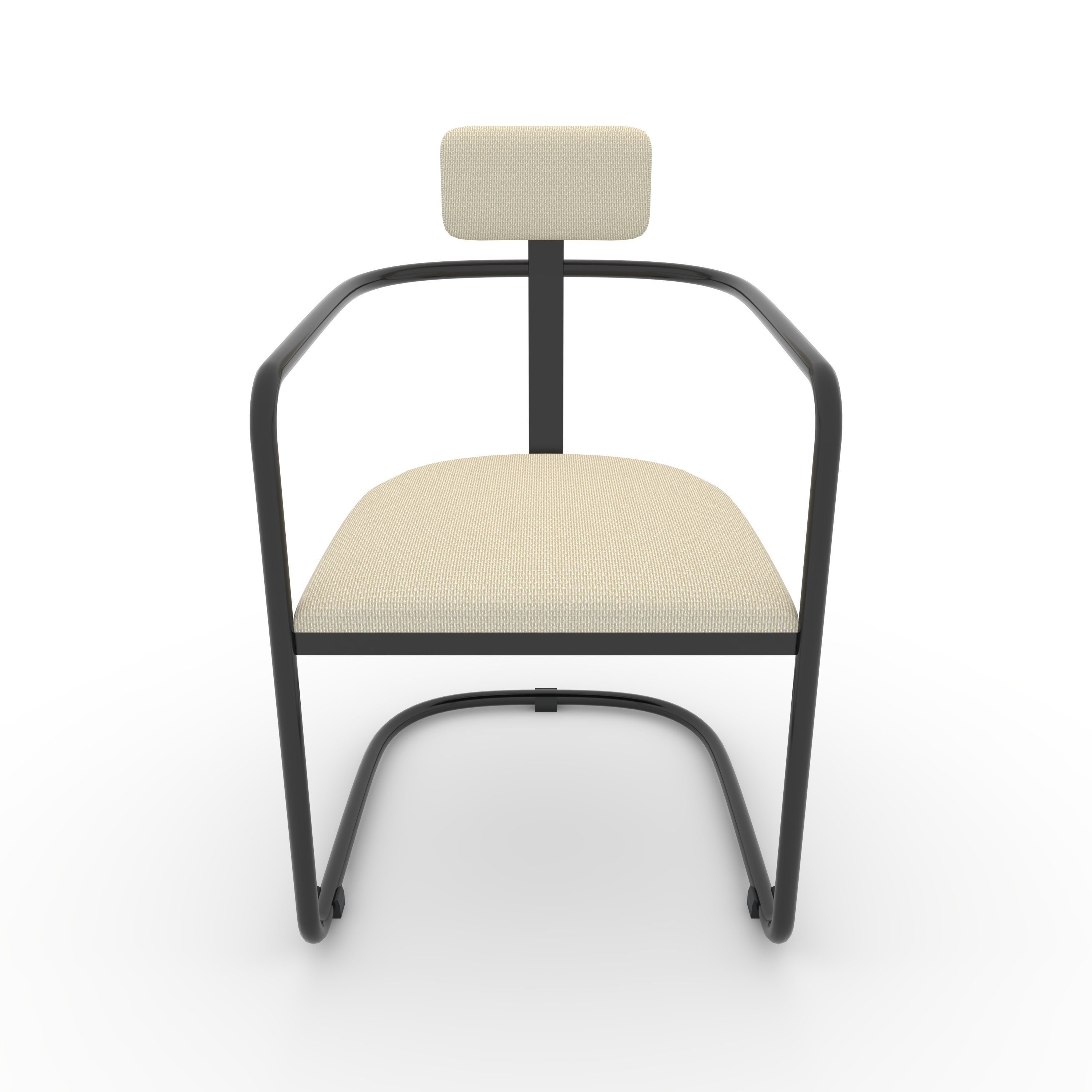 Armchair 45 3D model_2