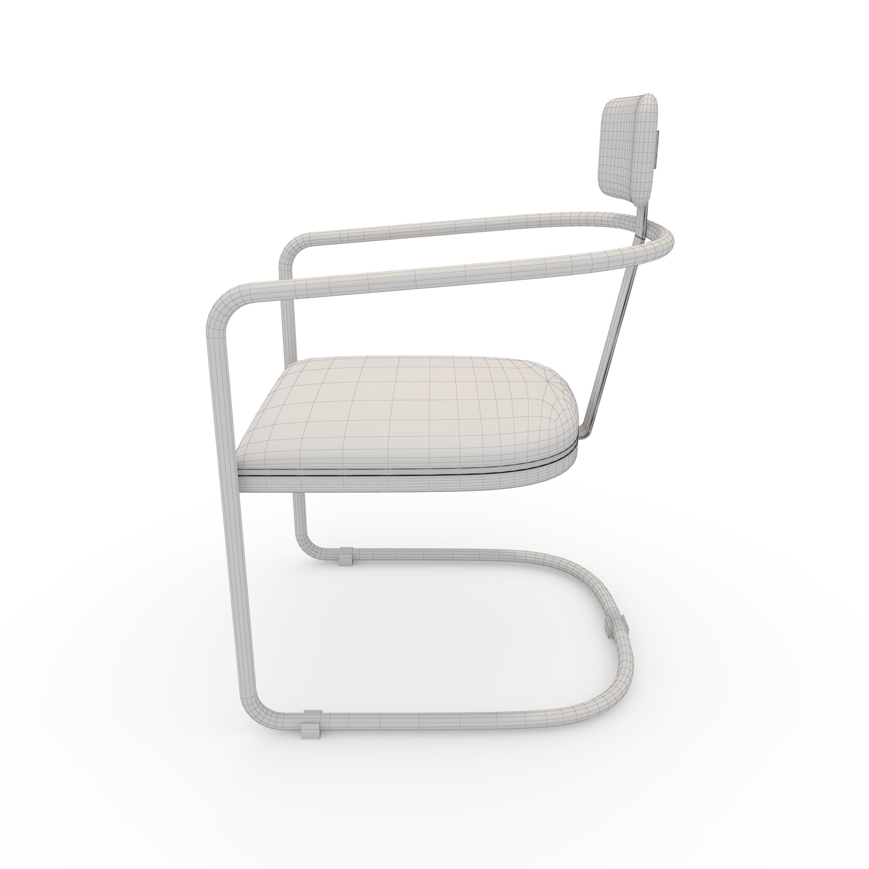 Armchair 45 3D model_5