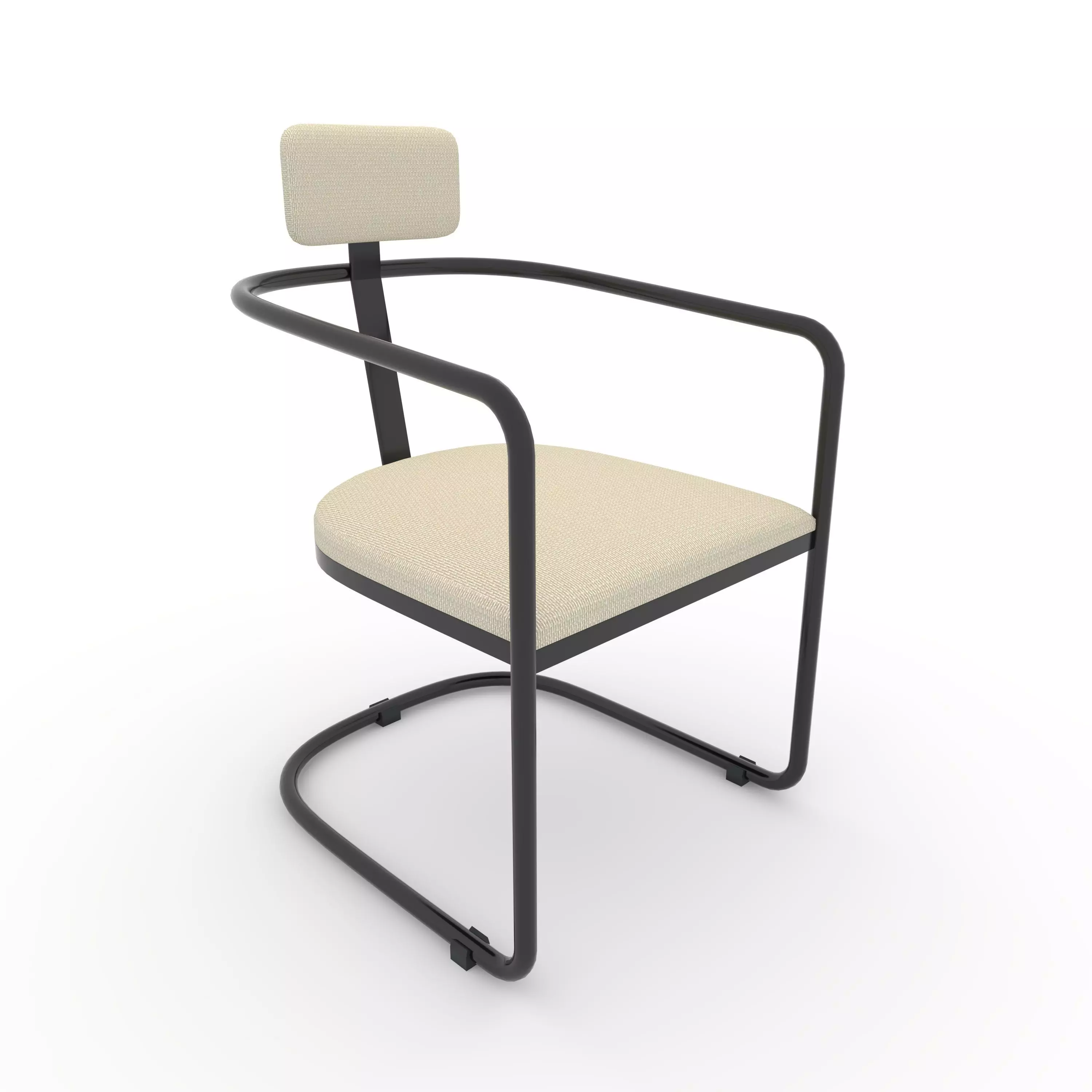 Armchair 45 3D model_0