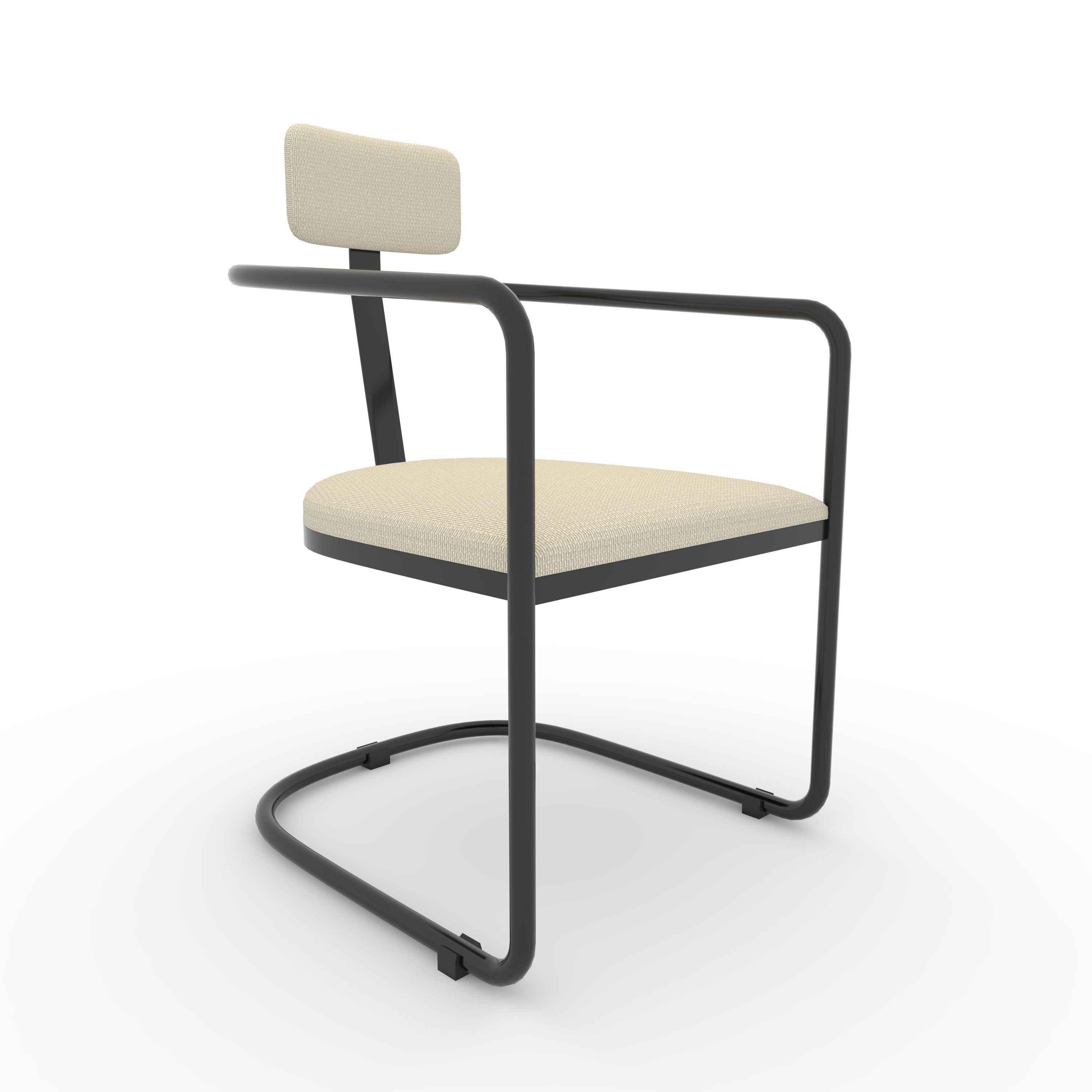 Armchair 45 3D model_8