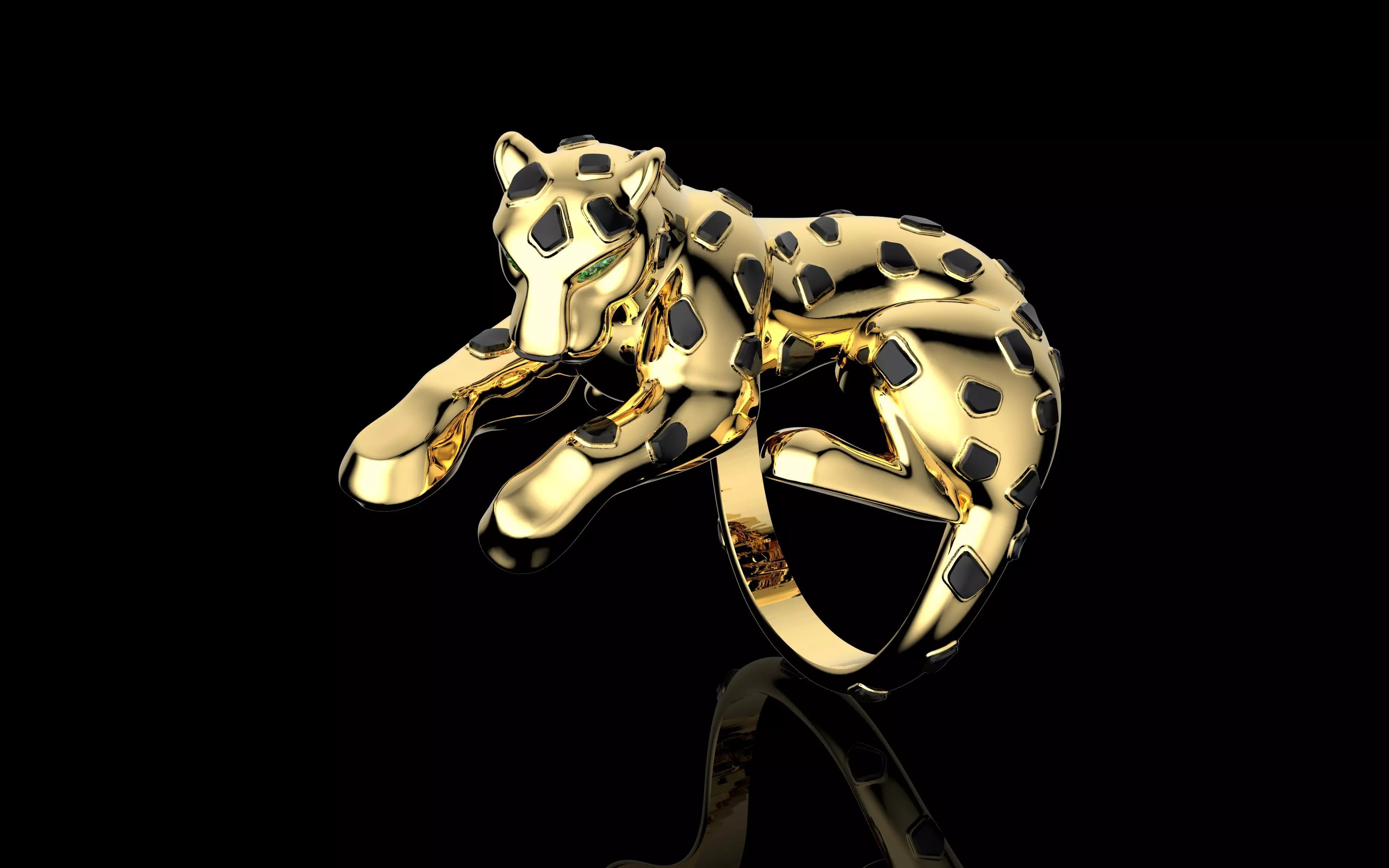 Gold N1240 3D print model_0