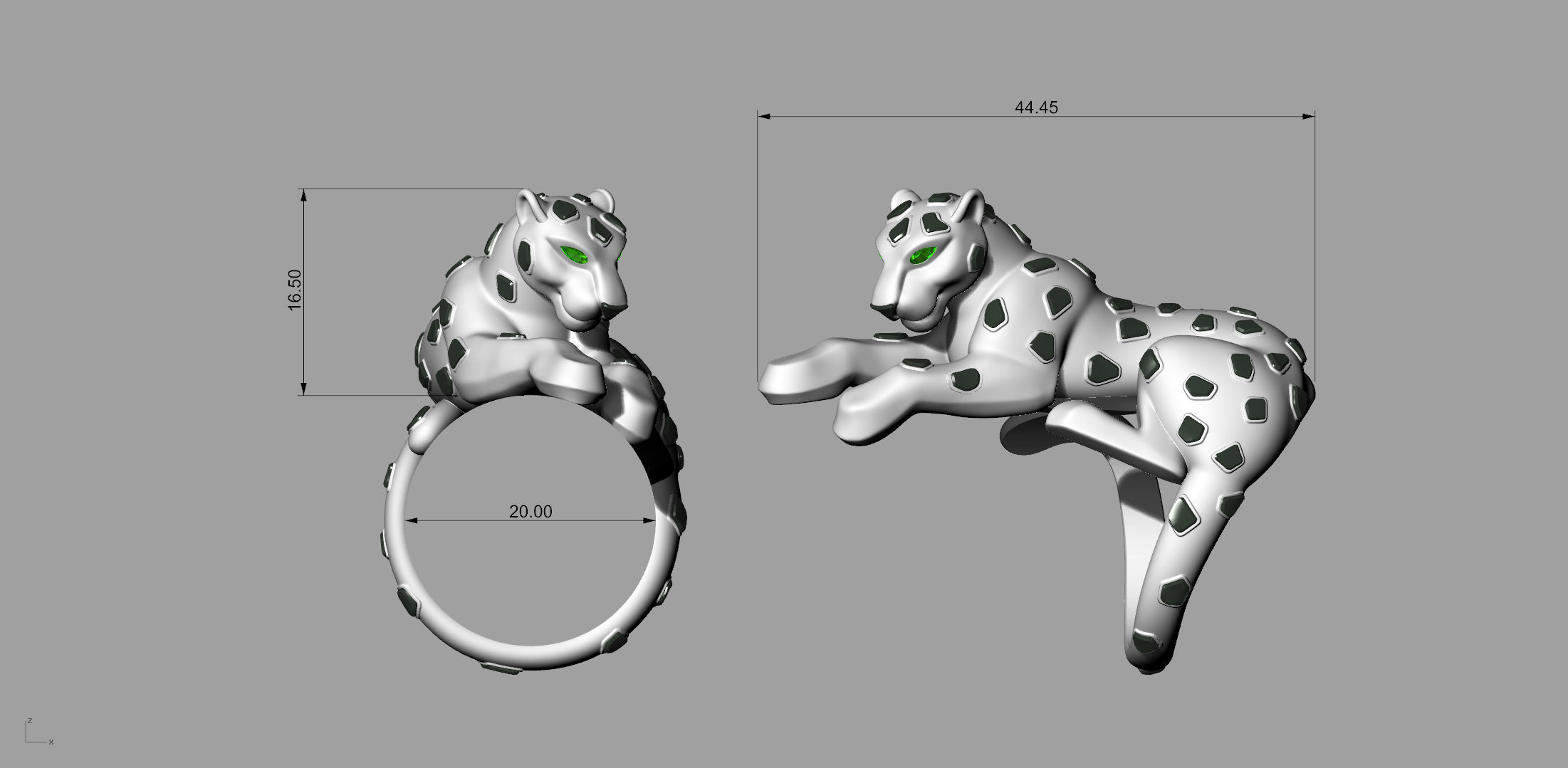 Gold N1240 3D print model_8