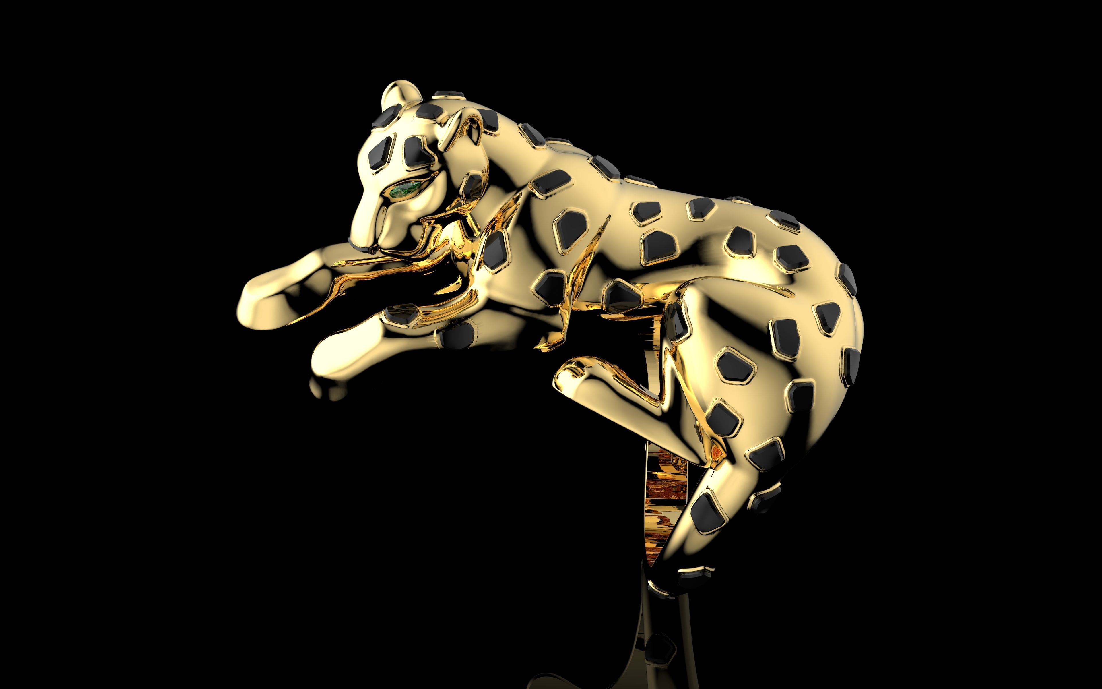 Gold N1240 3D print model_2