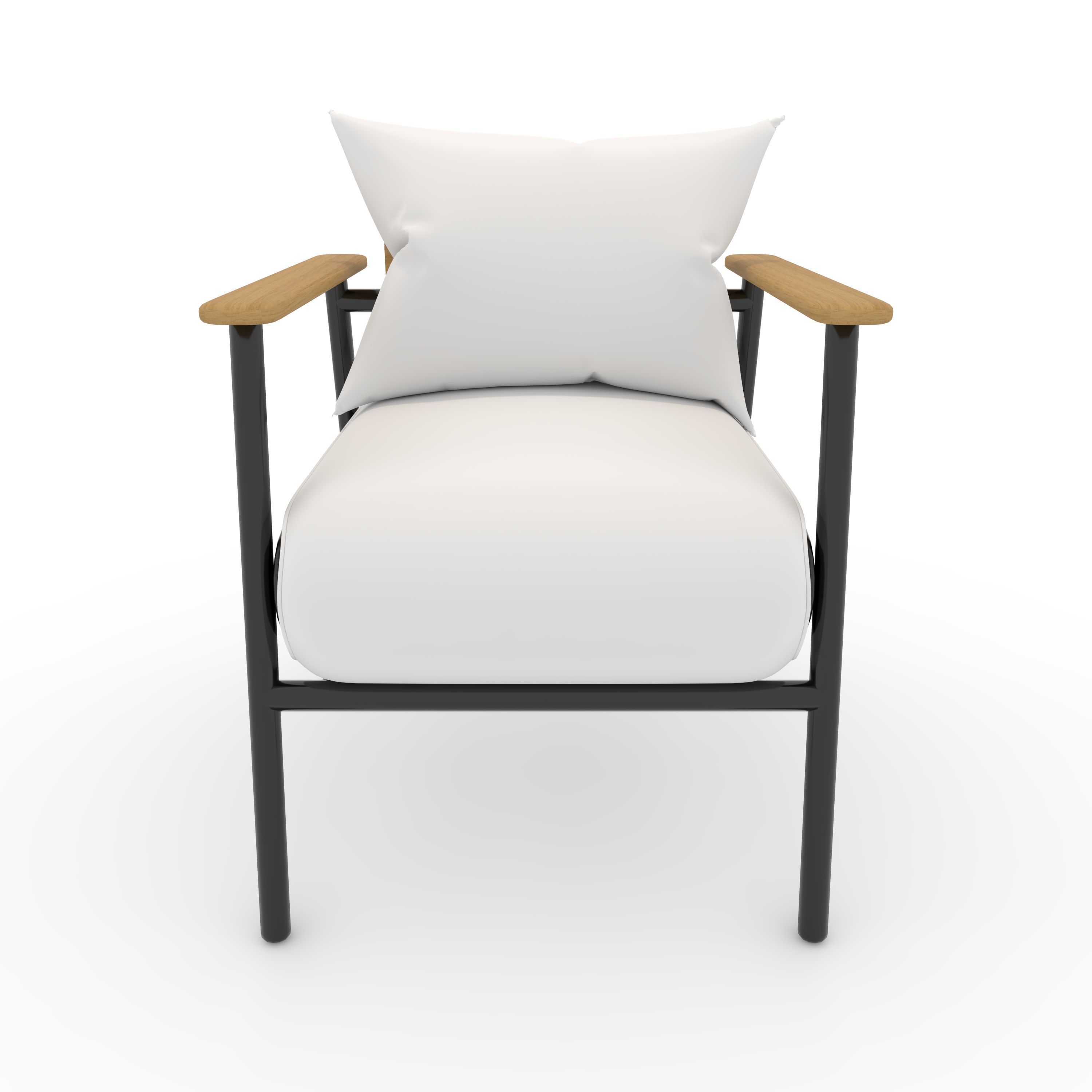 Armchair 46 3D model_2