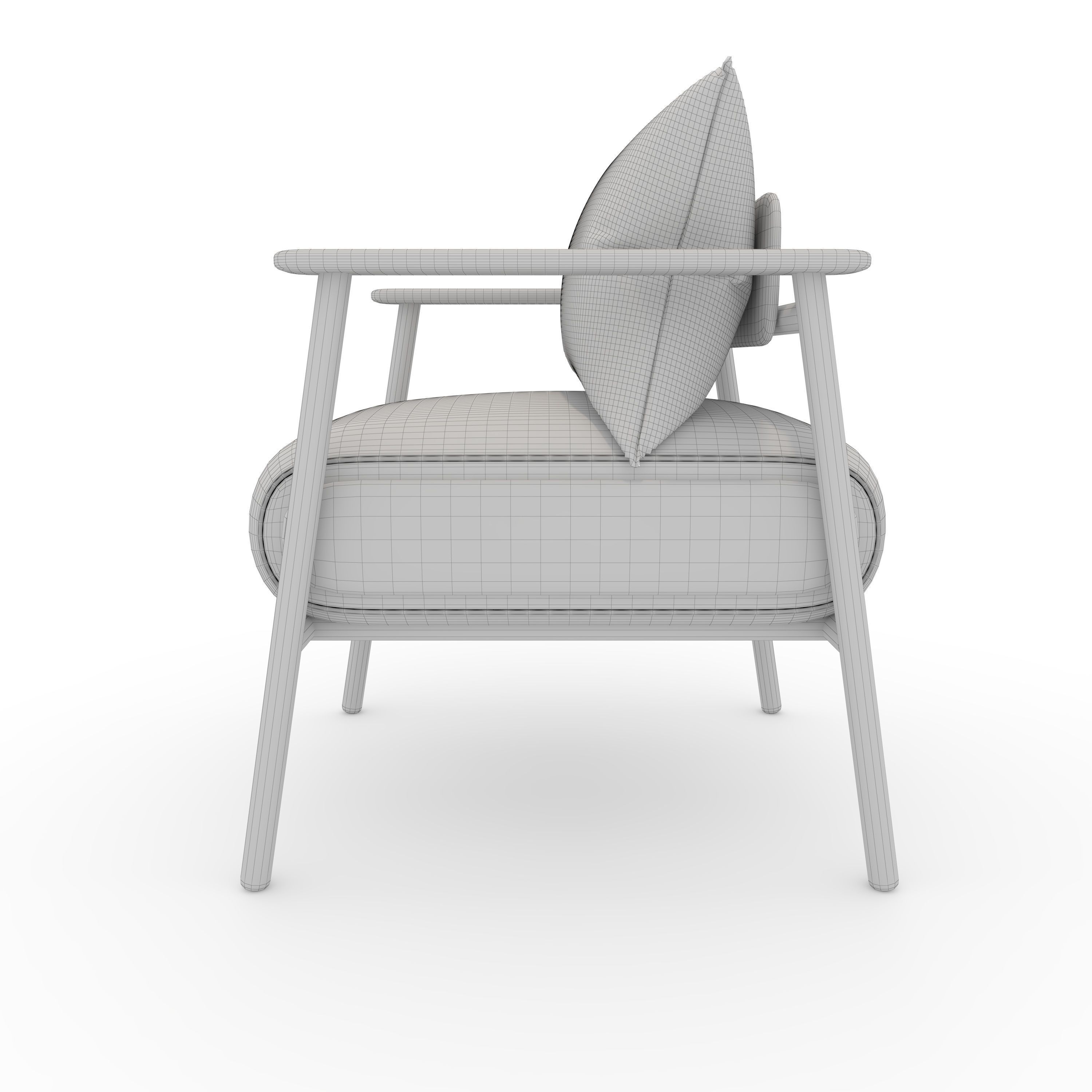 Armchair 46 3D model_13
