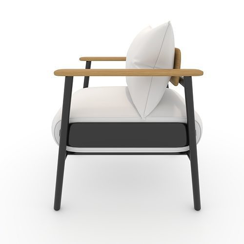 Armchair 46 3D model 5