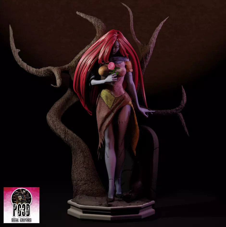 Sally - Nightmare Before Christmas - 3D PRINT MODEL 3D print model_0