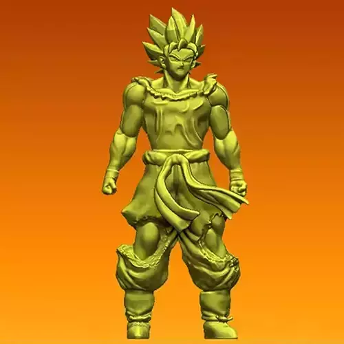 Goku Super Saiyan  3D print model