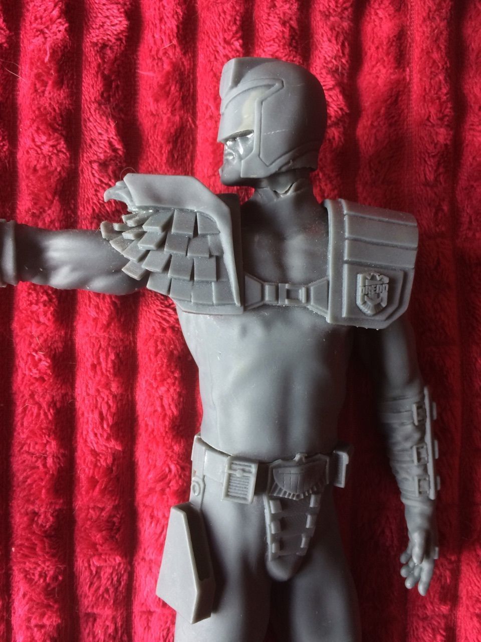 Judge Dredd for 3D printing STL 3D print model_18