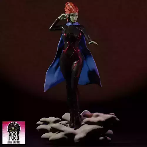 Miss Martian - 1TO10 STL FILE 3D PRINT MODEL 3D print model