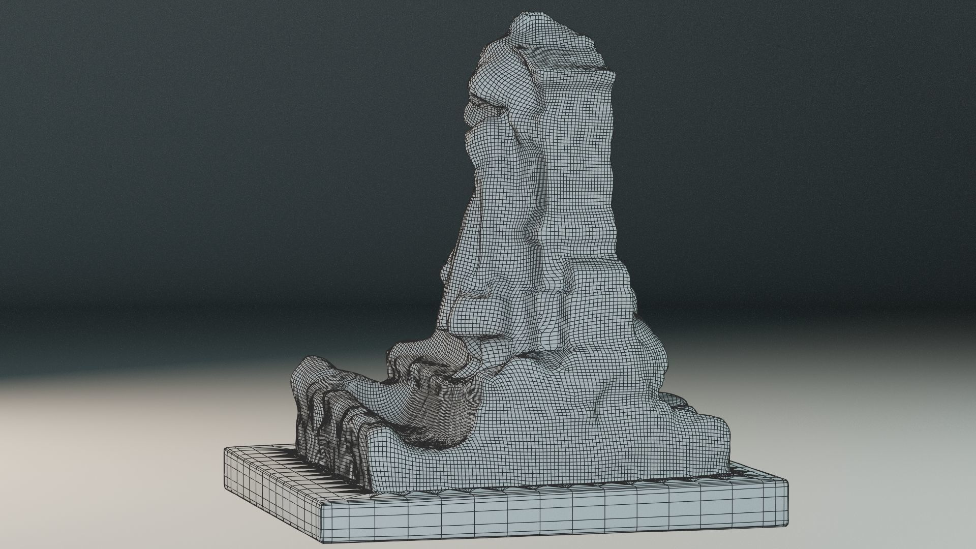 Little red riding hood 3D model_8