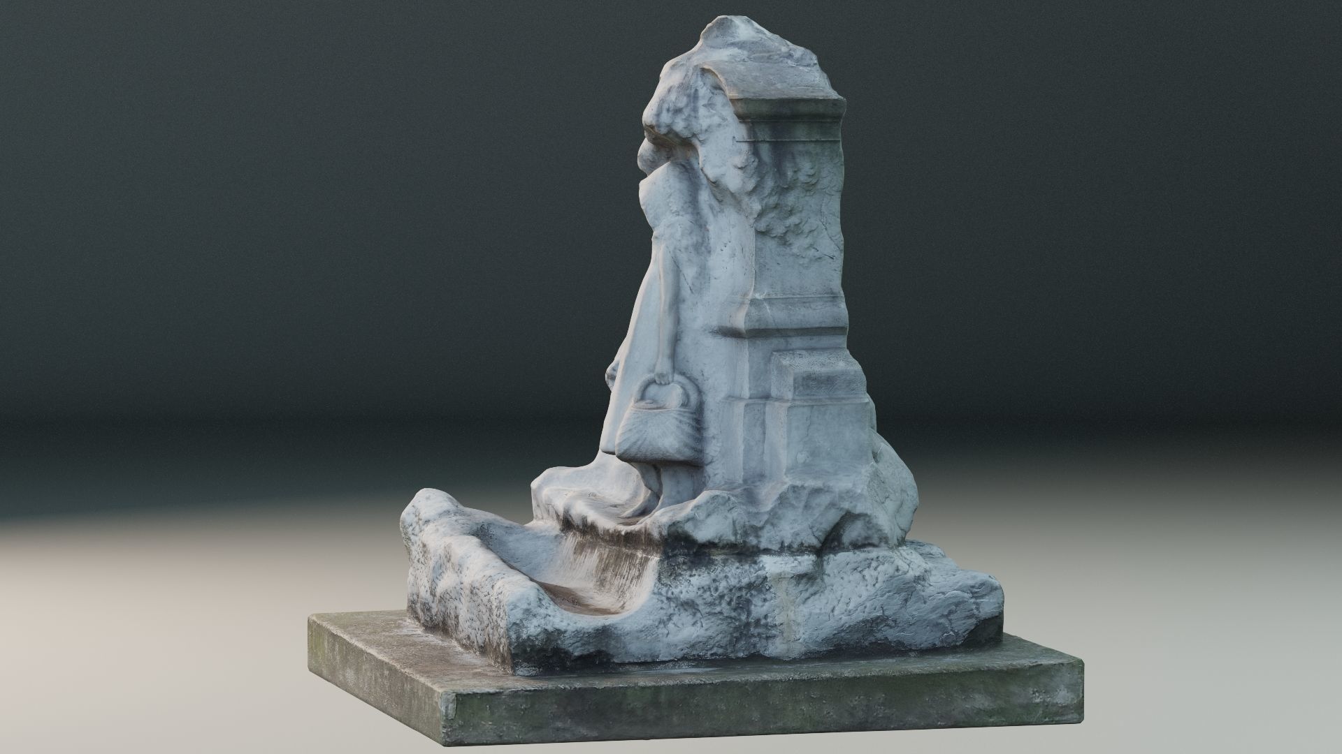 Little red riding hood 3D model_3