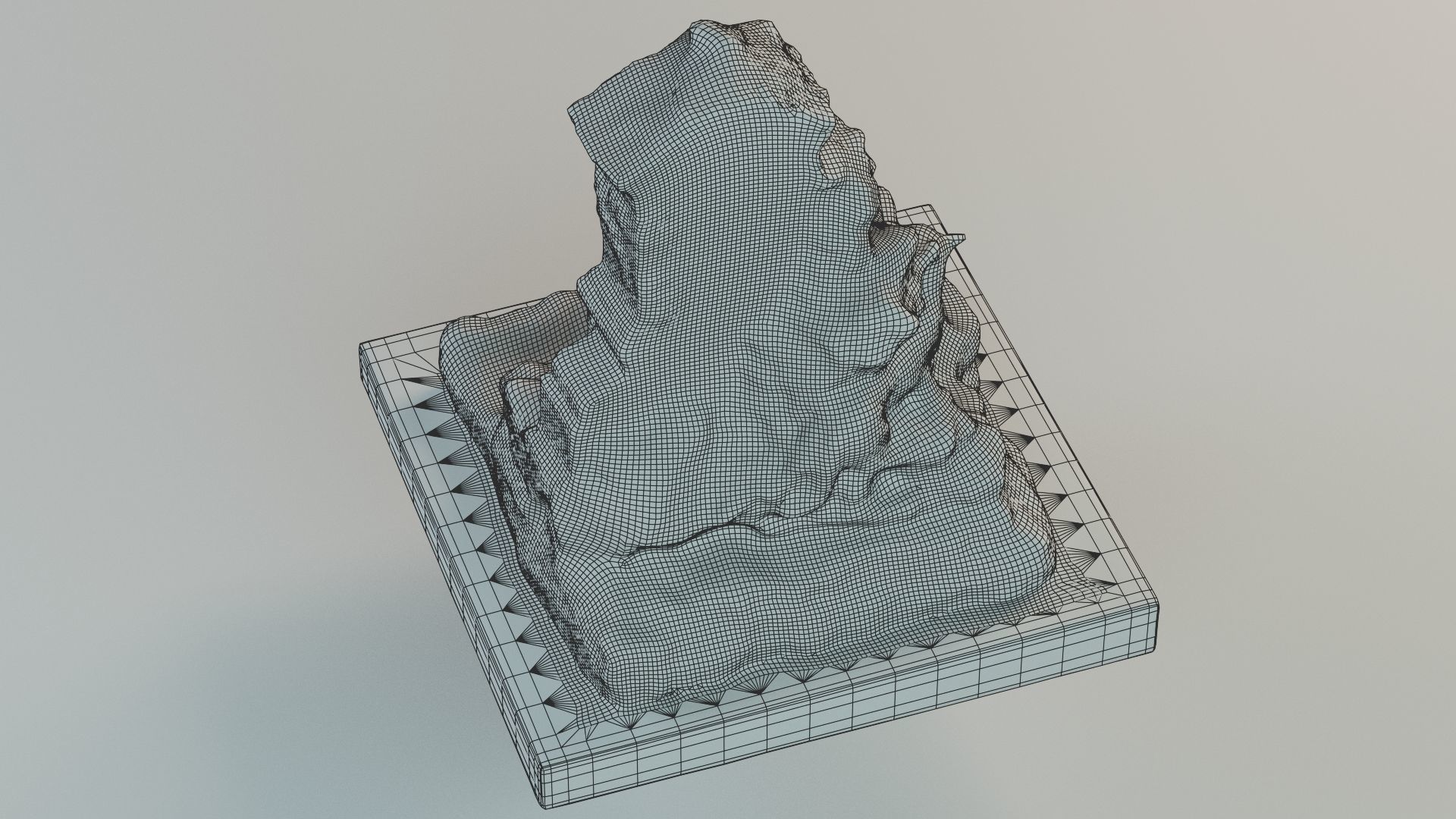 Little red riding hood 3D model_9