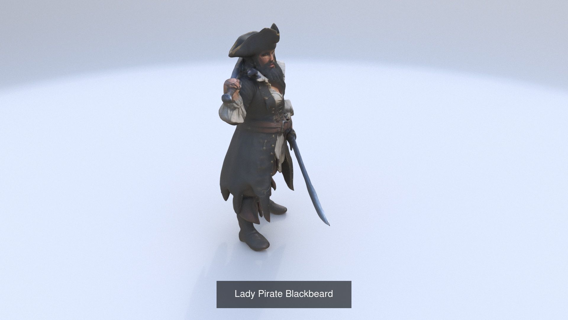 22 3D models of Pirates collection _13