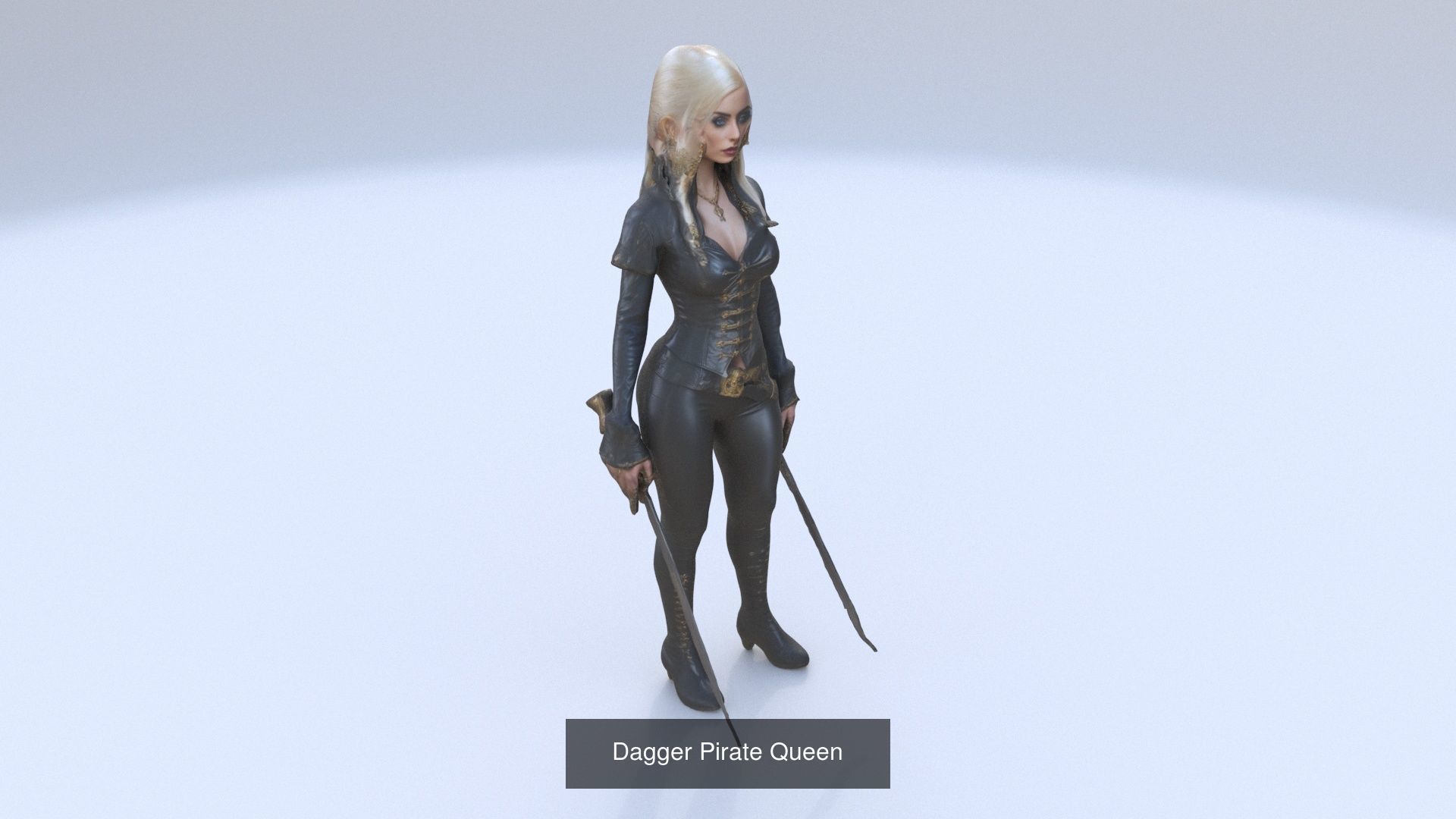 22 3D models of Pirates collection _9