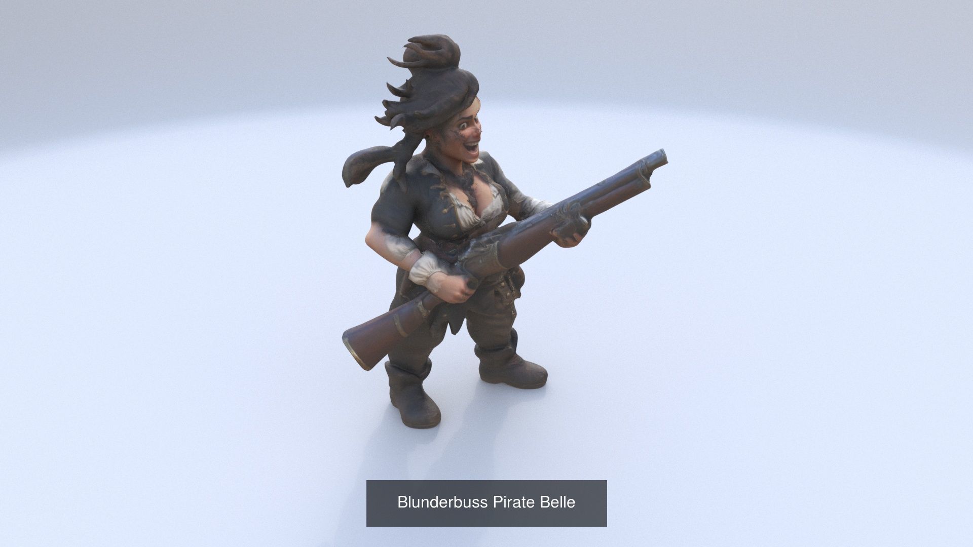 22 3D models of Pirates collection _4