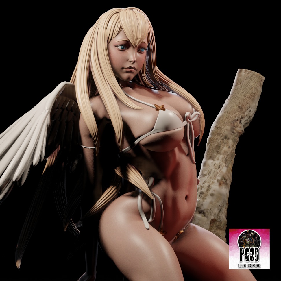 Gabriel HighSchool DXD - 1TO10 STL FILE 3D PRINT MODEL 3D print model_18