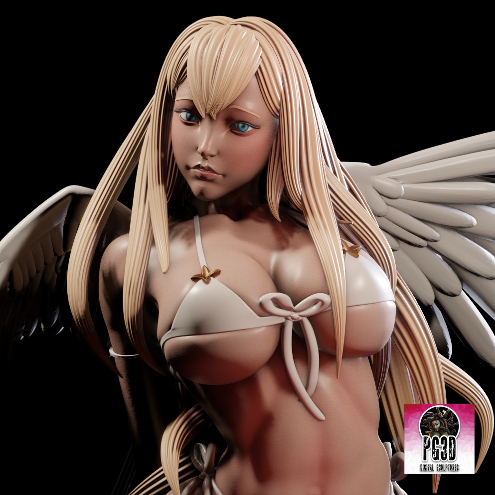 Gabriel HighSchool DXD - 1TO10 STL FILE 3D PRINT MODEL 3D print model_21