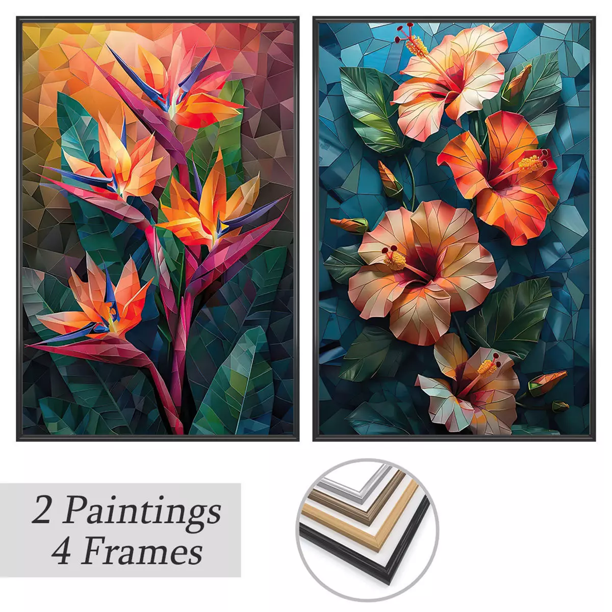 Wall Art Set 4355 3D model_0