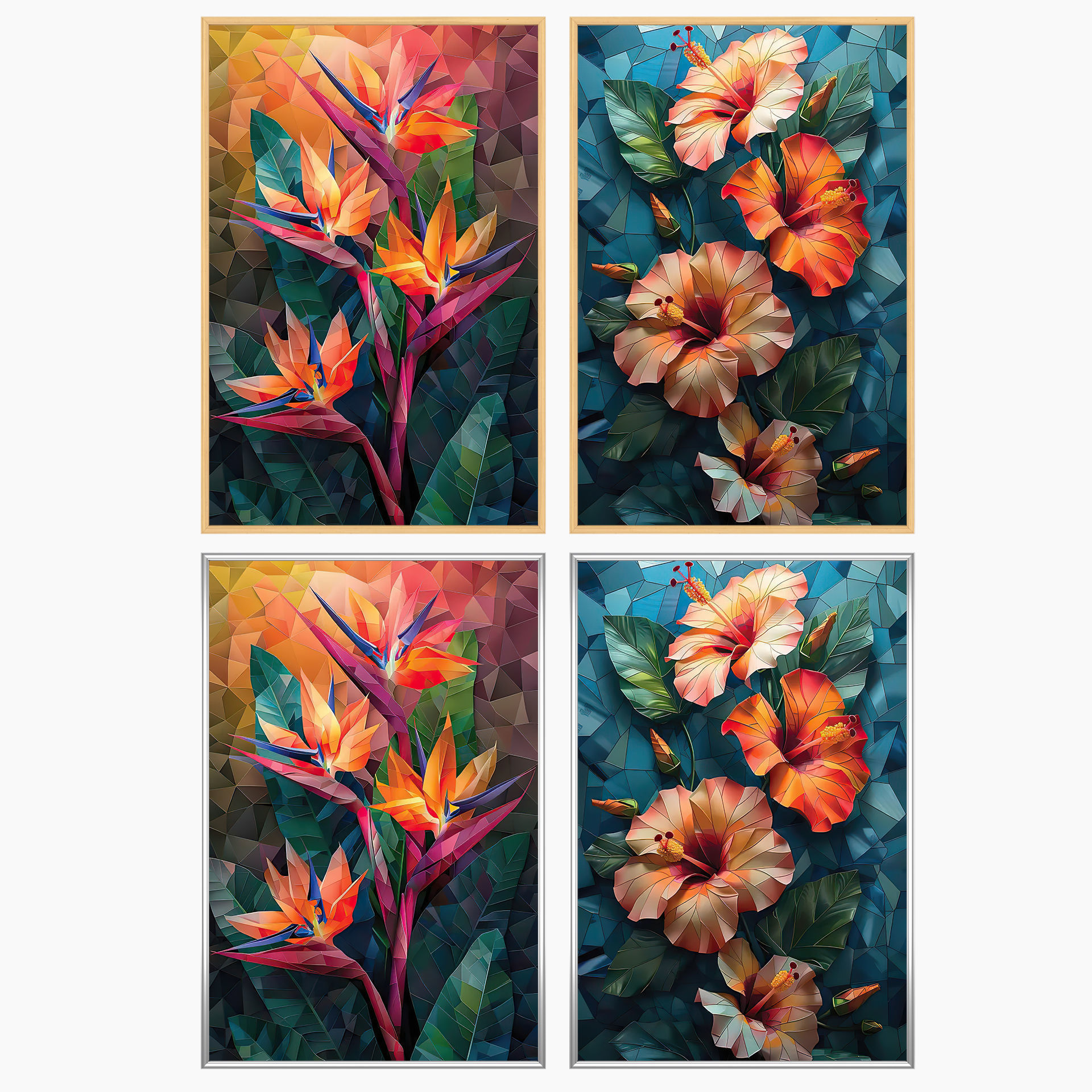 Wall Art Set 4355 3D model_2