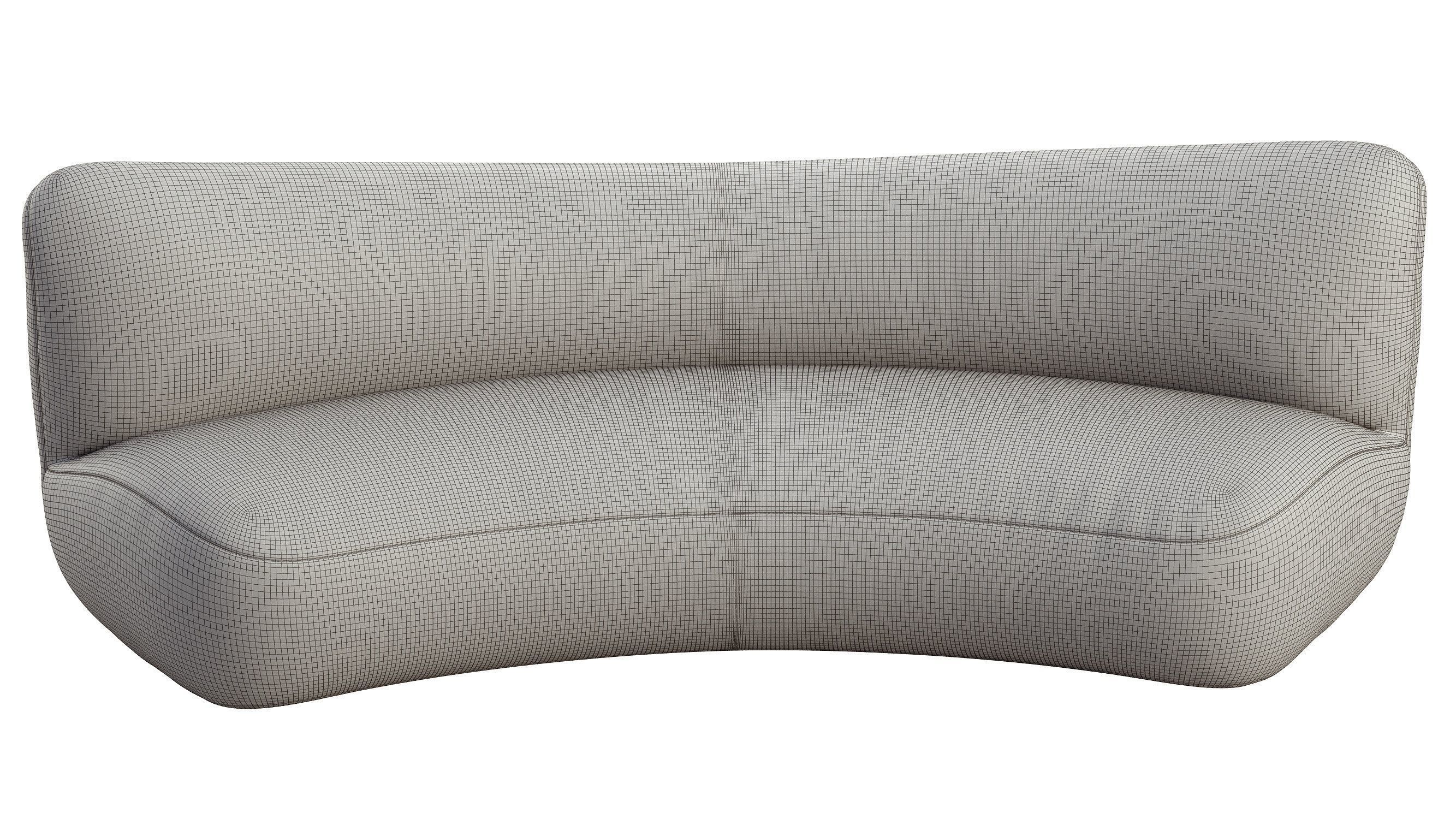 Minotaure Sofa 280 3D model_11