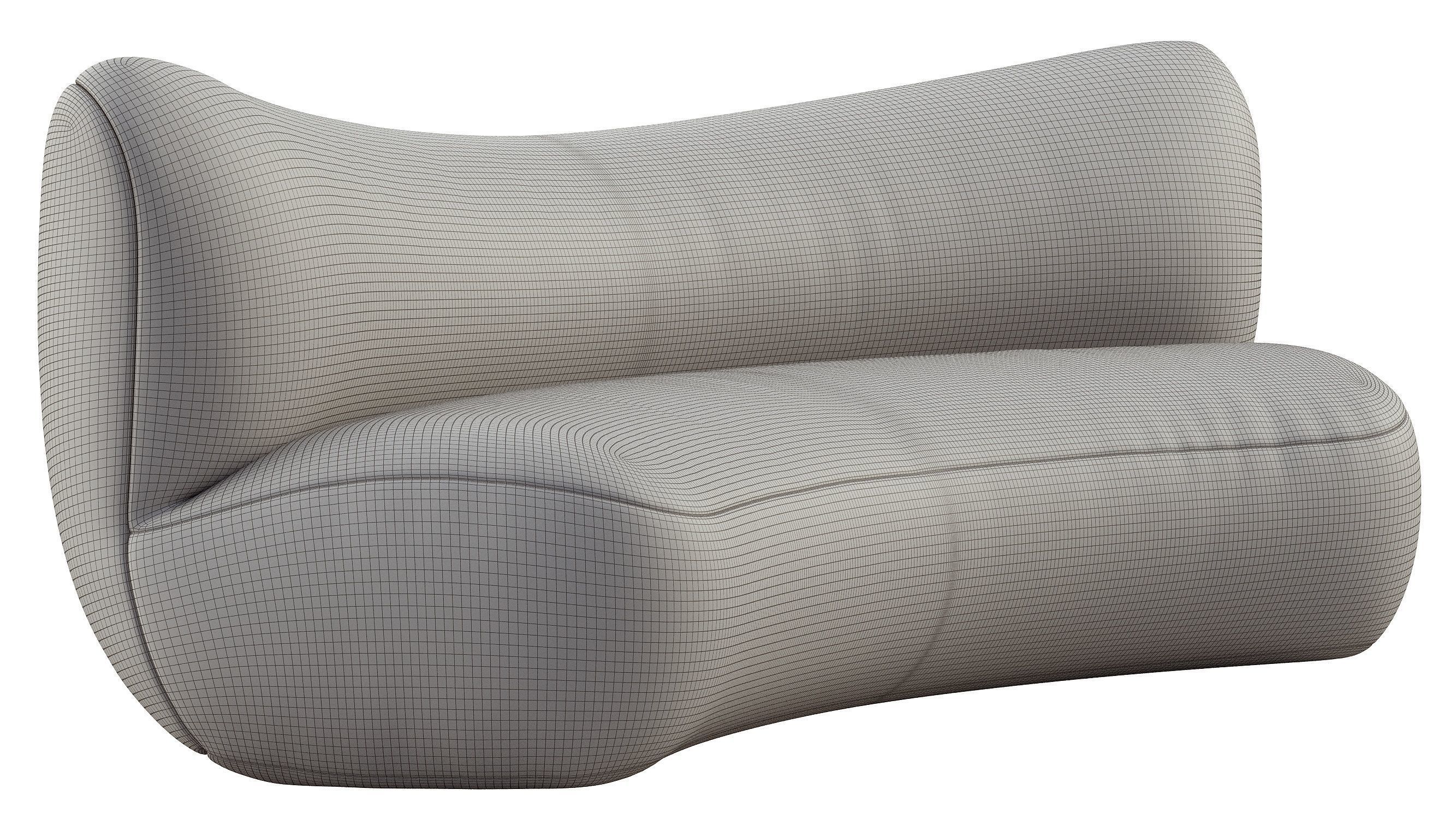 Minotaure Sofa 280 3D model_9