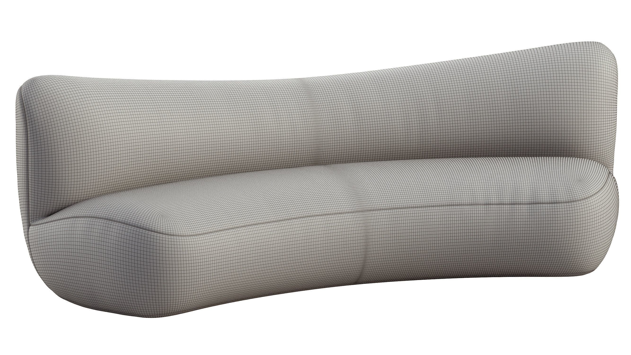 Minotaure Sofa 280 3D model_13