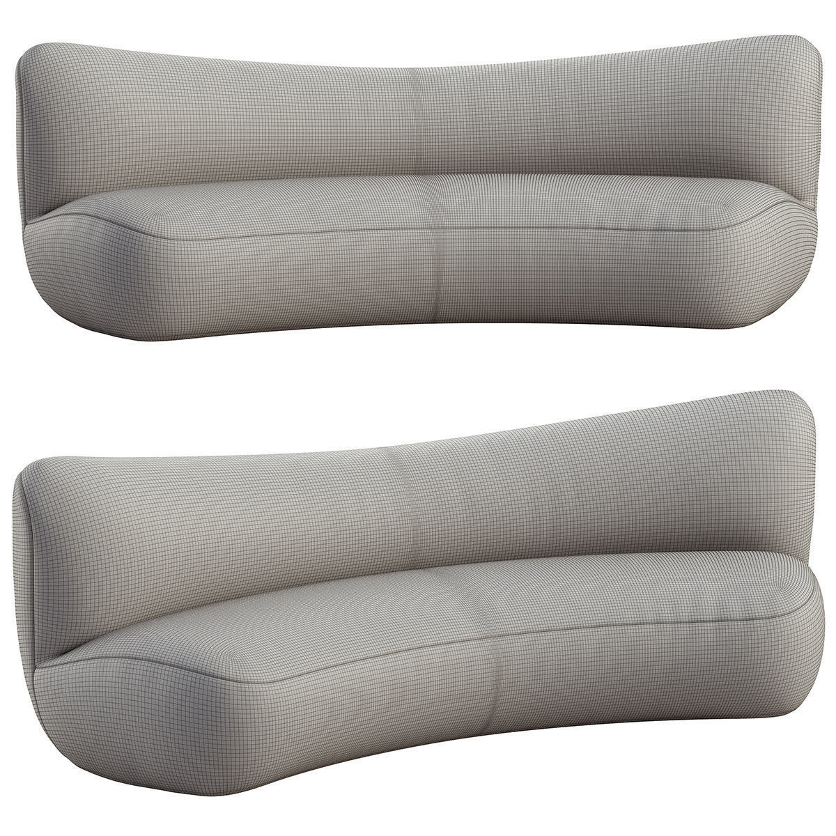 Minotaure Sofa 280 3D model_18