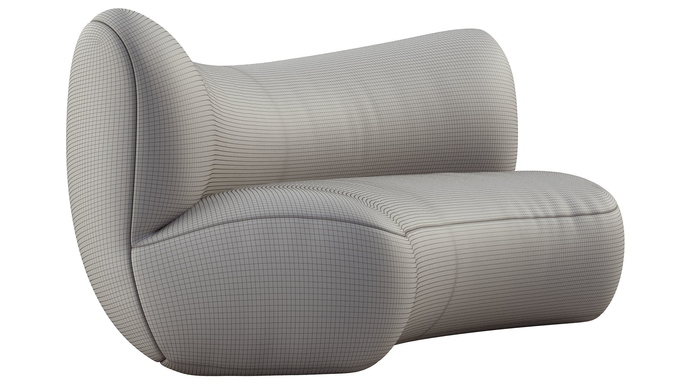 Minotaure Sofa 280 3D model_14