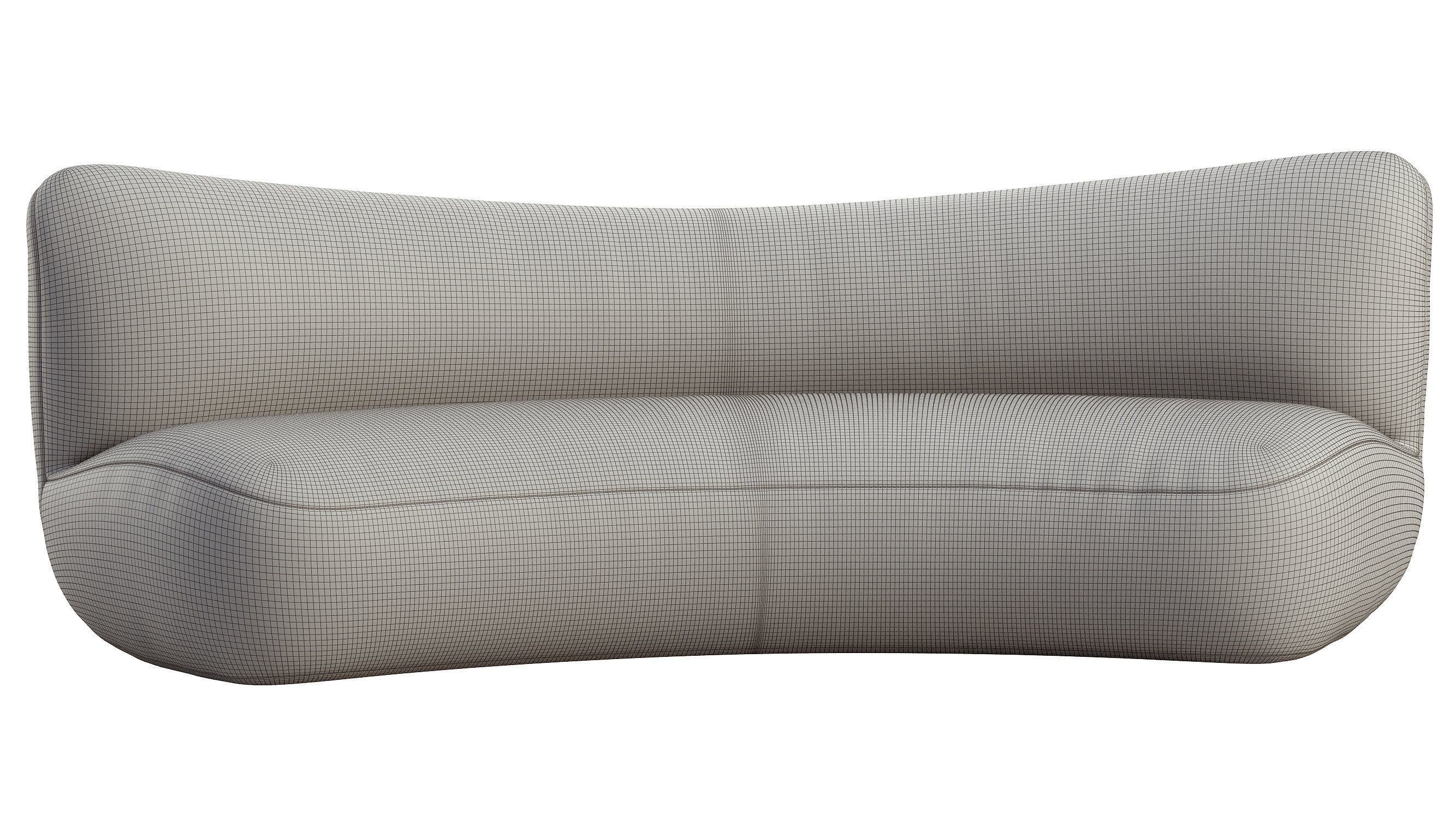 Minotaure Sofa 280 3D model_8