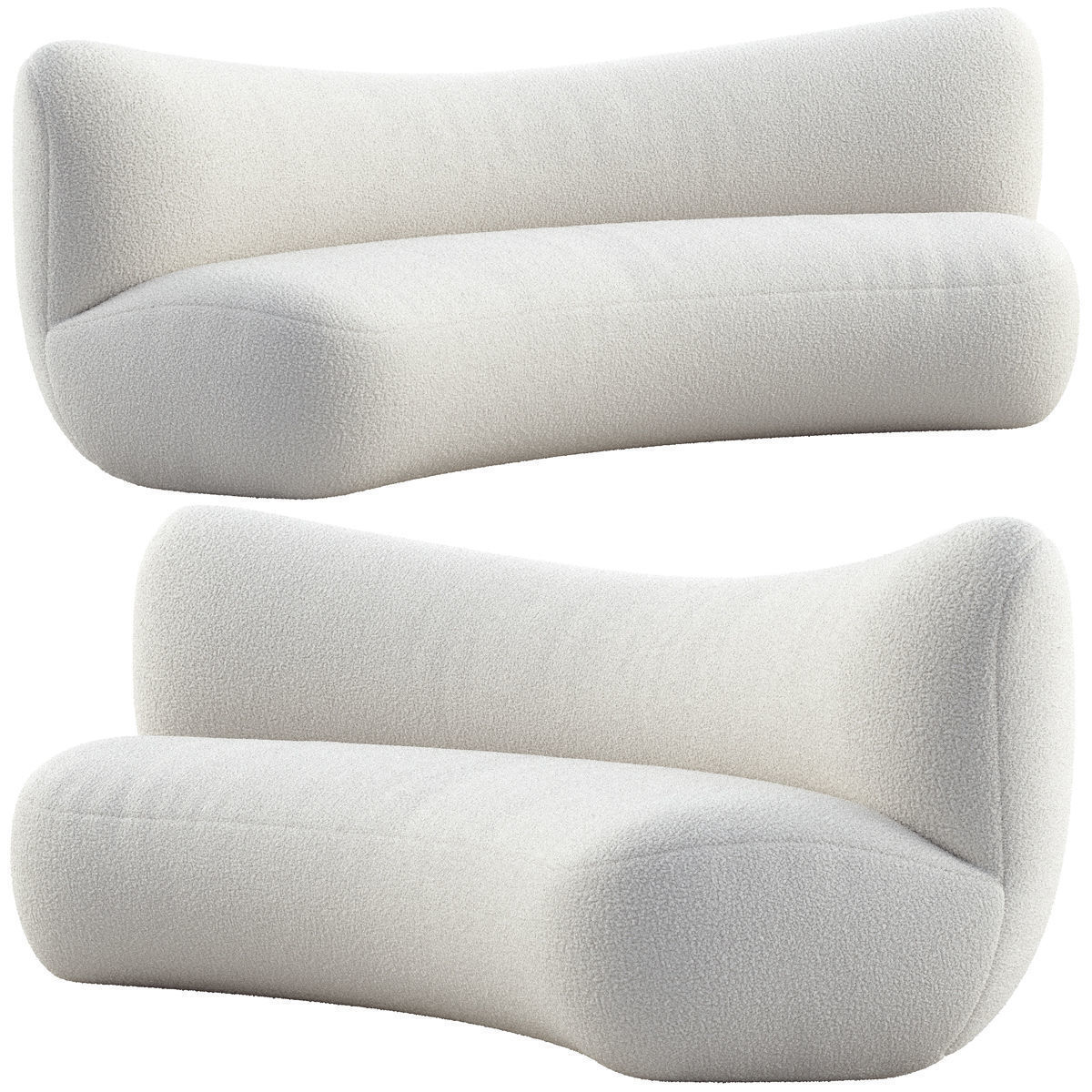 Minotaure Sofa 280 3D model_15