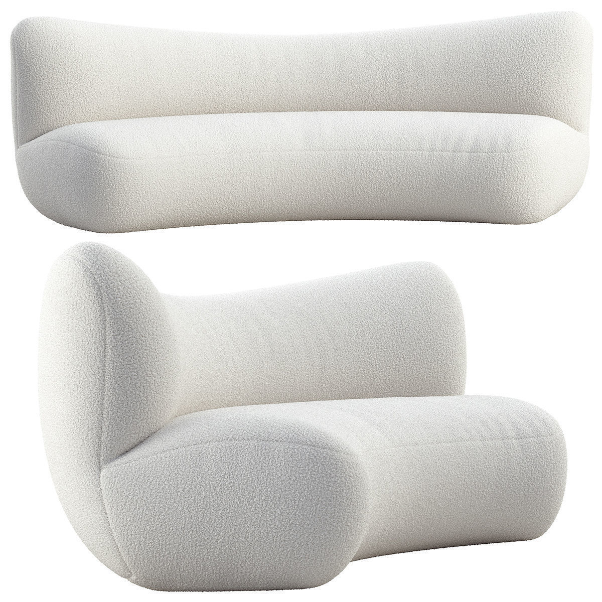 Minotaure Sofa 280 3D model_16