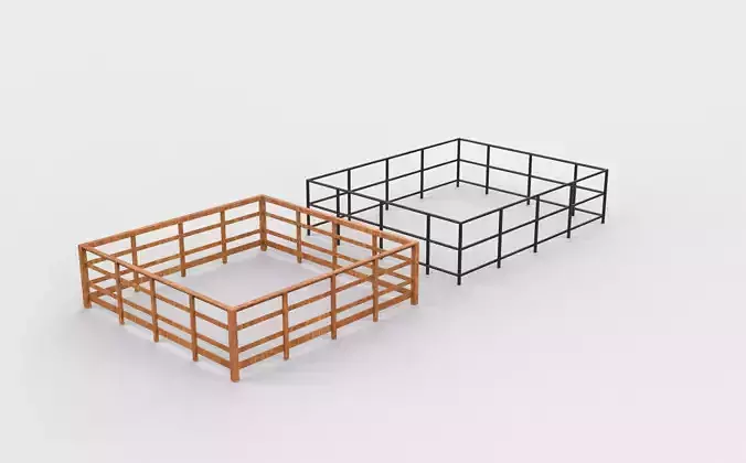  fence 3D model