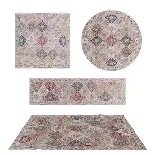 Rugs No 999 Low-poly 3D model
